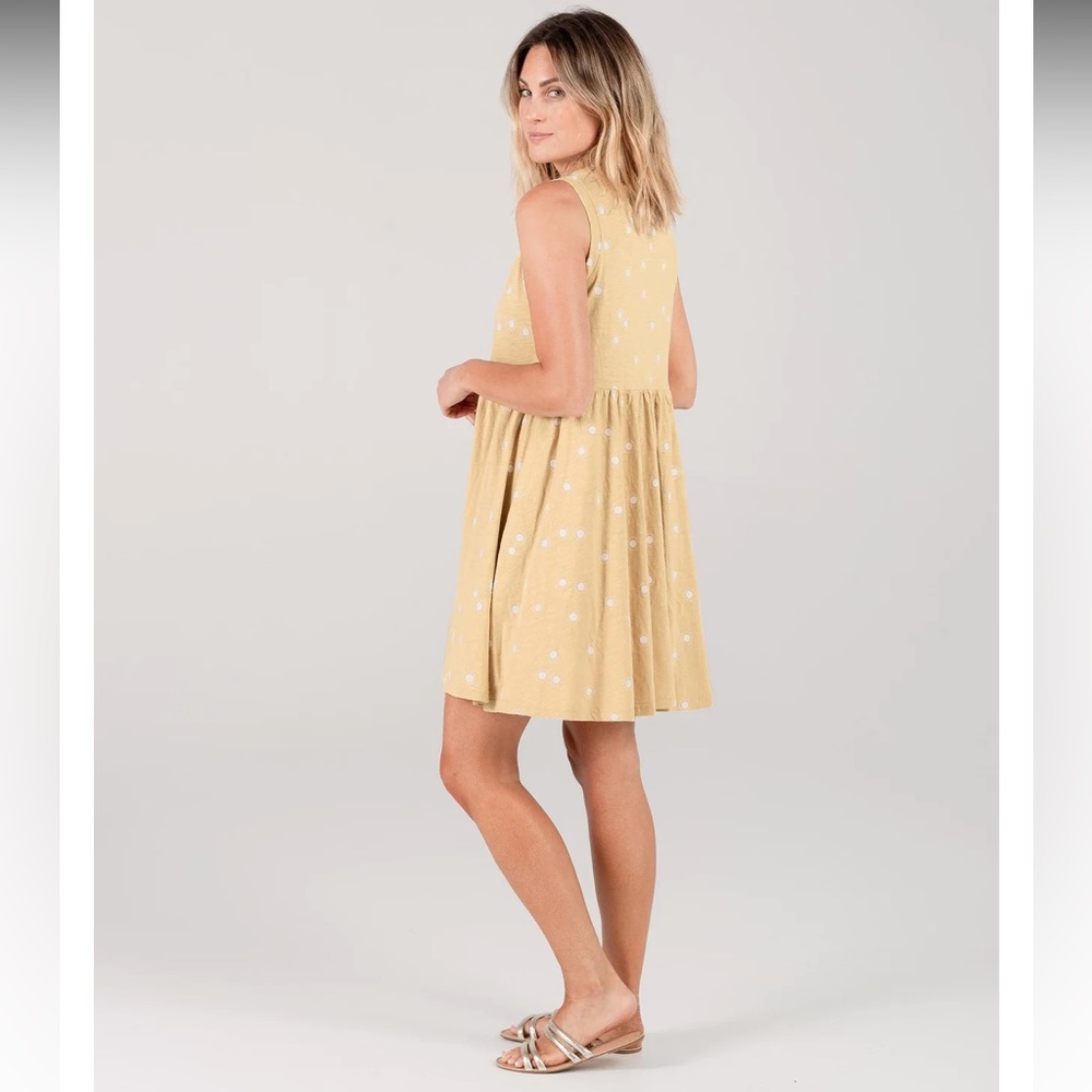 Rylee & Cru Layla sunburst dress L